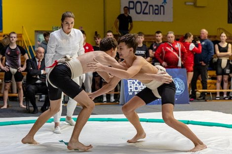 Pucharu Polski Kadetek i Kadetów w Sumo  Foto: lepszyPOZNAN.pl / Piotr Rychter