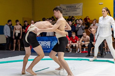 Pucharu Polski Kadetek i Kadetów w Sumo  Foto: lepszyPOZNAN.pl / Piotr Rychter