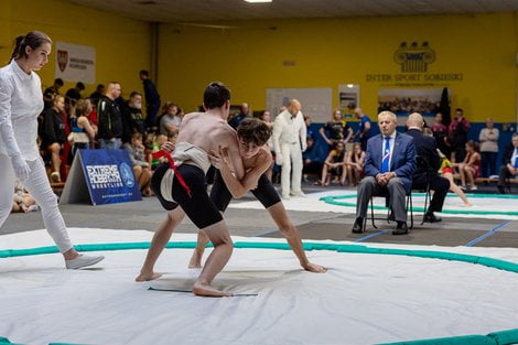 Pucharu Polski Kadetek i Kadetów w Sumo  Foto: lepszyPOZNAN.pl / Piotr Rychter