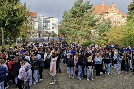 Mural tekstylny w Odzieżówce  Foto: 