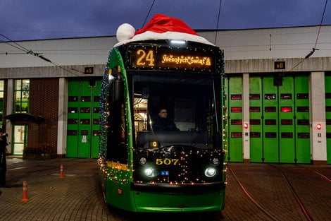 Świąteczna Bimba 2024  Foto: lepszyPOZNAN.pl / Piotr Rychter