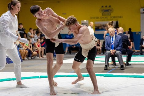 Pucharu Polski Kadetek i Kadetów w Sumo  Foto: lepszyPOZNAN.pl / Piotr Rychter