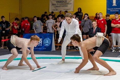 Pucharu Polski Kadetek i Kadetów w Sumo  Foto: lepszyPOZNAN.pl / Piotr Rychter