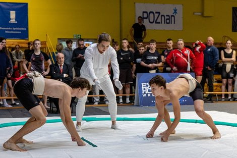 Pucharu Polski Kadetek i Kadetów w Sumo  Foto: lepszyPOZNAN.pl / Piotr Rychter