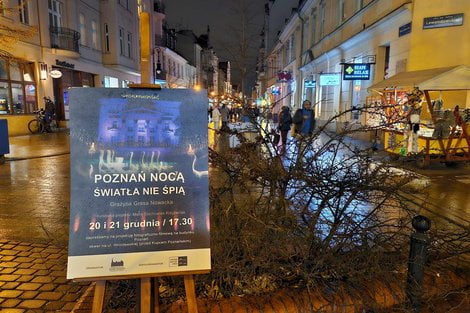 Poznań Nocą  - wystawa Grażyny Grassy Nowackiej  Foto: Tomasz Dworek