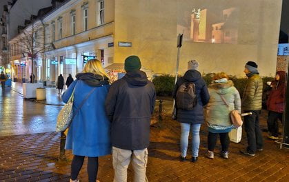 Poznań Nocą  - wystawa Grażyny Grassy Nowackiej  Foto: Tomasz Dworek