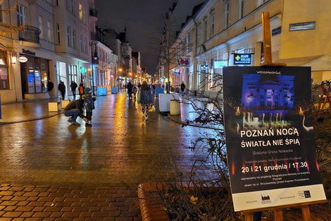 Poznań Nocą  - wystawa Grażyny Grassy Nowackiej  Foto: Tomasz Dworek