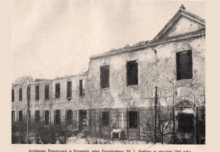 Wzgorze Przemysla Archiwum Panstwowe 1945 [APwP]  Foto: Archiwum Państwowe w Poznaniu 