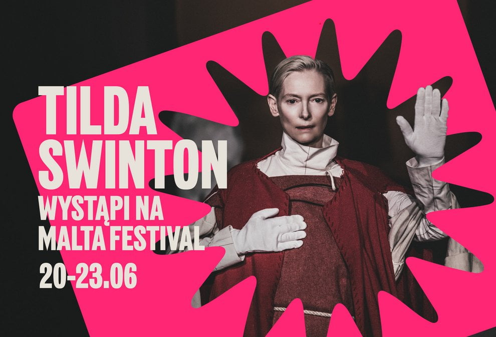 TILDA SWINTON NA MALTA FESTIVAL 2025!  Foto: materiały prasowe / Malta Festival