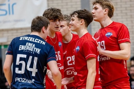 Ćwierćfinały Mistrzostw Polski Juniorów Młodszych: Enea Energetyk Poznań - GKPS Gorlice  Foto: lepszyPOZNAN.pl / Piotr Rychter