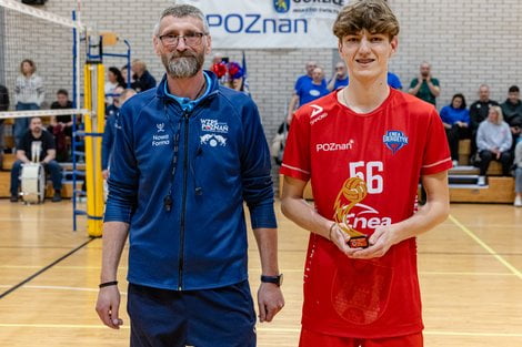 Ćwierćfinały Mistrzostw Polski Juniorów Młodszych: Enea Energetyk Poznań - GKPS Gorlice  Foto: lepszyPOZNAN.pl / Piotr Rychter