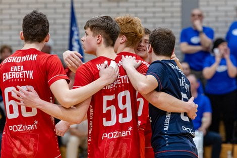 Ćwierćfinały Mistrzostw Polski Juniorów Młodszych: Enea Energetyk Poznań - GKPS Gorlice  Foto: lepszyPOZNAN.pl / Piotr Rychter