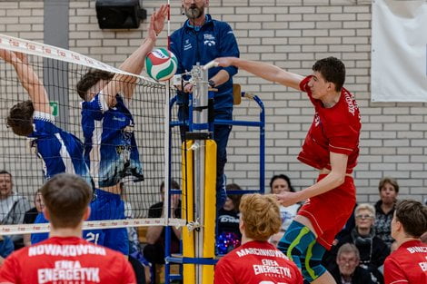 Ćwierćfinały Mistrzostw Polski Juniorów Młodszych: Enea Energetyk Poznań - GKPS Gorlice  Foto: lepszyPOZNAN.pl / Piotr Rychter