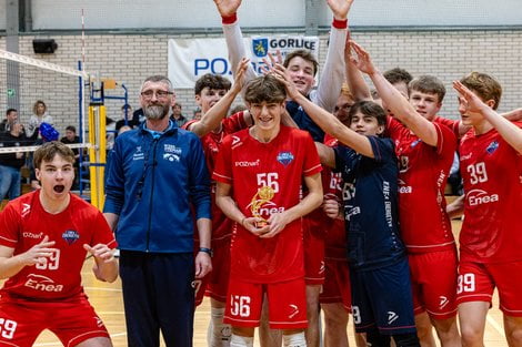 Ćwierćfinały Mistrzostw Polski Juniorów Młodszych: Enea Energetyk Poznań - GKPS Gorlice  Foto: lepszyPOZNAN.pl / Piotr Rychter