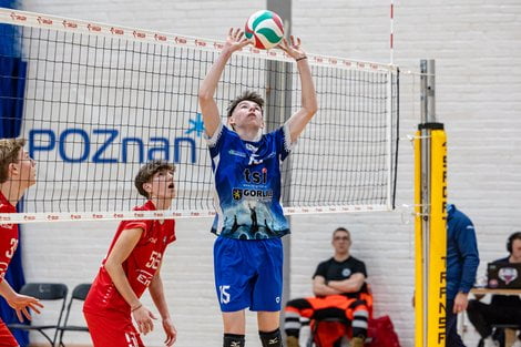 Ćwierćfinały Mistrzostw Polski Juniorów Młodszych: Enea Energetyk Poznań - GKPS Gorlice  Foto: lepszyPOZNAN.pl / Piotr Rychter