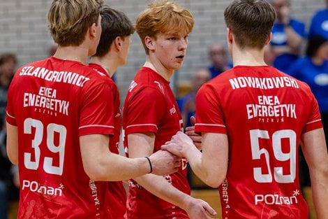 Ćwierćfinały Mistrzostw Polski Juniorów Młodszych: Enea Energetyk Poznań - GKPS Gorlice  Foto: lepszyPOZNAN.pl / Piotr Rychter