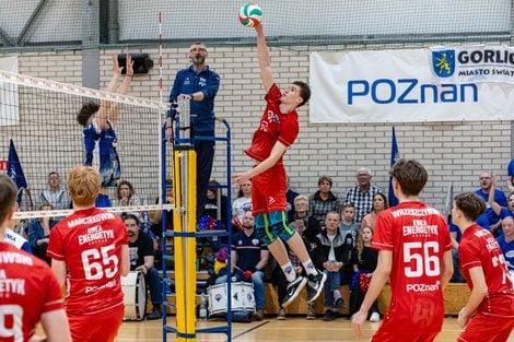 Ćwierćfinały Mistrzostw Polski Juniorów Młodszych: Enea Energetyk Poznań - GKPS Gorlice  Foto: lepszyPOZNAN.pl / Piotr Rychter